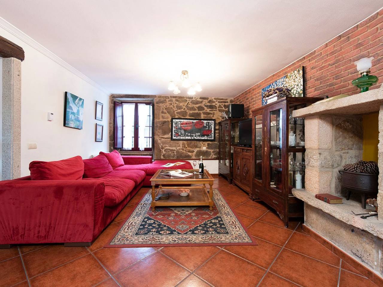 Villa "Casa dos Pazos" mit privatem Pool in Brión, La Coruña Provinz