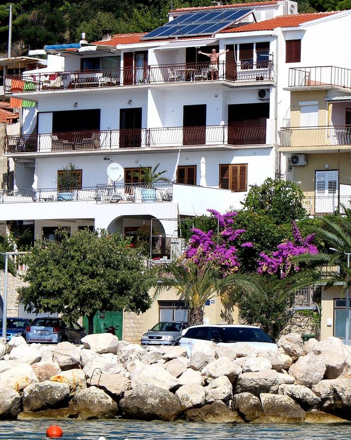 Ganze Wohnung, 2-Zimmer-Ferienwohnung am Strand Podgora (Makarska) -a in Podgora, Makarska Riviera