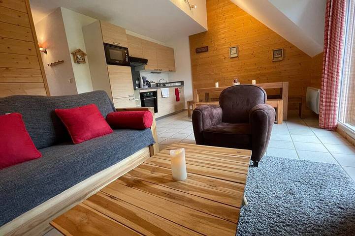 Location de vacances pour 9 personnes, avec jardin et balcon dans Le Lioran