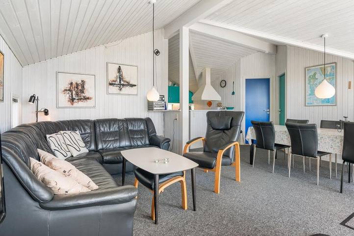 Ferienhaus mit Meerblick für 6 Personen, mit Sauna und Whirlpool sowie Terrasse am Ringkøbing Fjord - 4