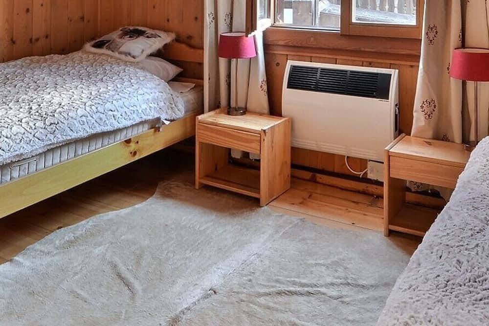 Geheel appartement, Comfortable flat for 4 people, living room, separated kitchen with dishwasher, 2 2-bedrooms, shower- in Grimentz, Anniviers