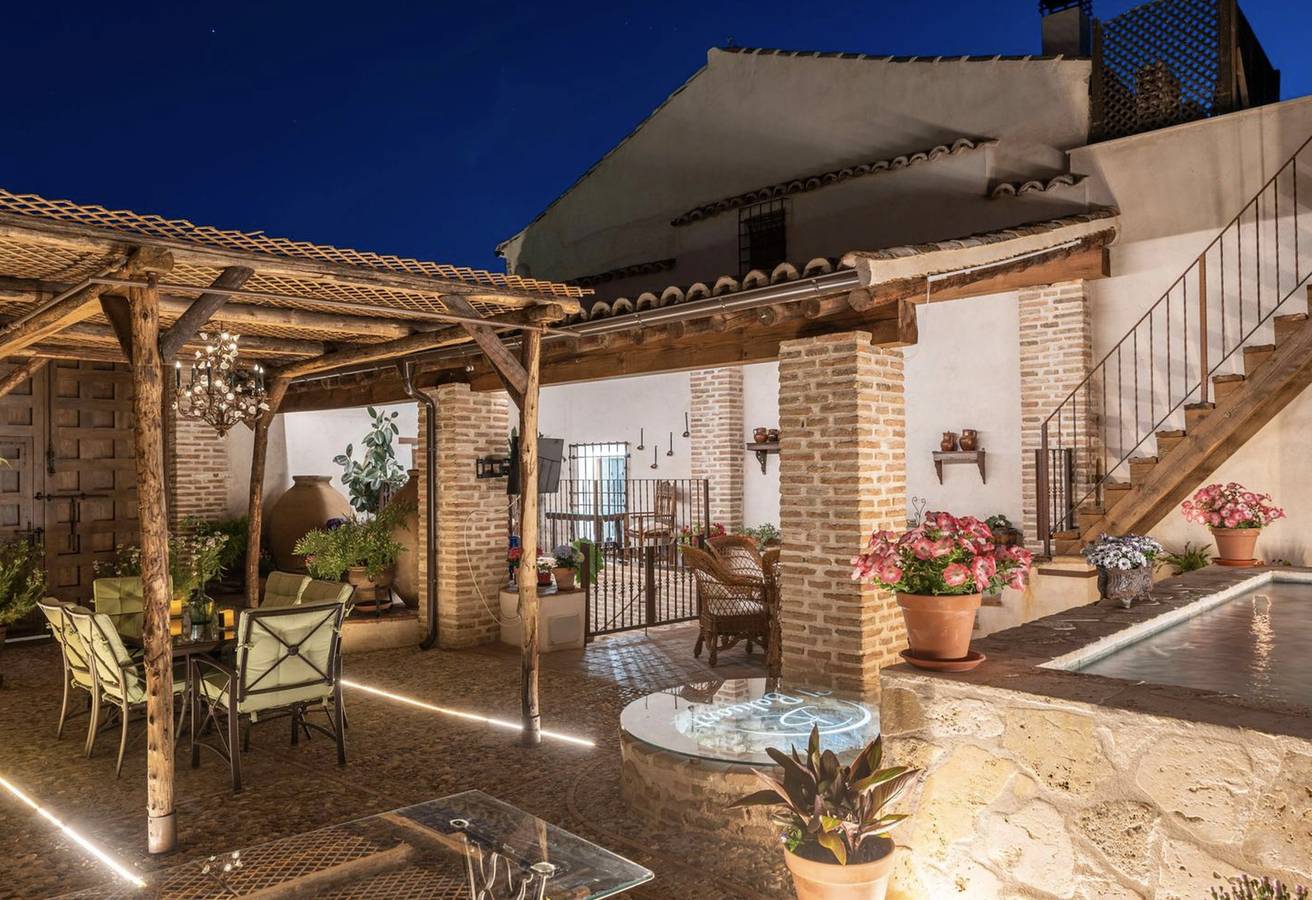 Zimmer 'Mencía' mit Gemeinschaftspool, Gemeinschaftsterrasse und Wi-Fi in Novés, Toledo Provinz