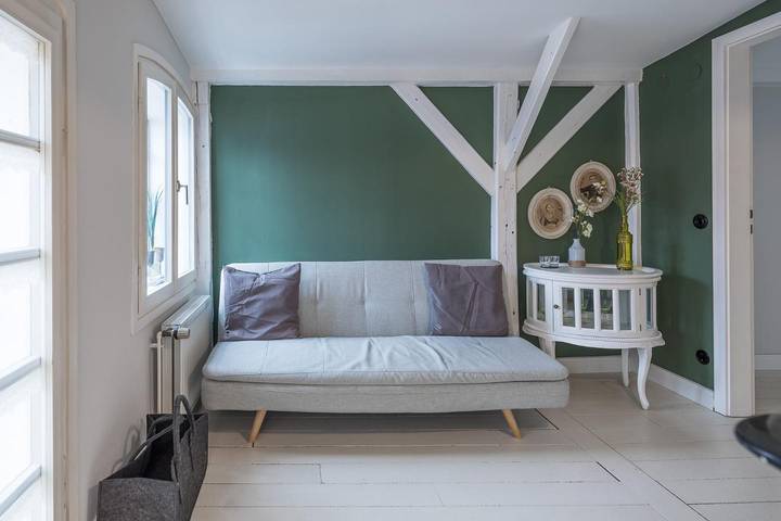 Ganze Wohnung, Ferienwohnung Altes Kontorhaus Backbord in Husum für bis zu 2 Personen in Husum Hafen, Husum
