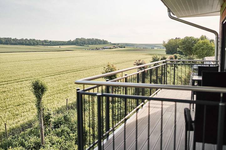 Ganze Wohnung, Ferienwohnung am Winzerhof mit Blick in die Weinberge. in Stadecken-Elsheim, Landkreis Mainz-Bingen