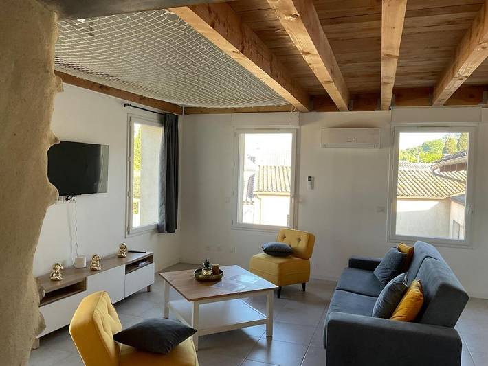 Appartement de vacances pour 6 personnes, avec vue et terrasse