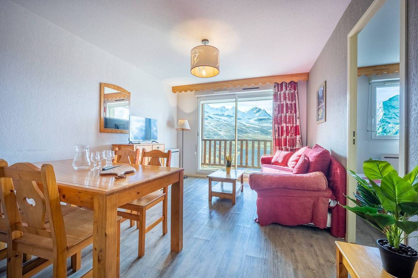 Ganze Ferienwohnung, Peyragudes Appartement pour 6 personnes in Germ, Französische Pyrenäen