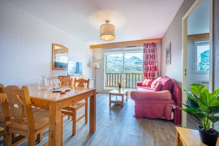 Location de vacances pour 6 personnes, avec balcon à Peyragudes