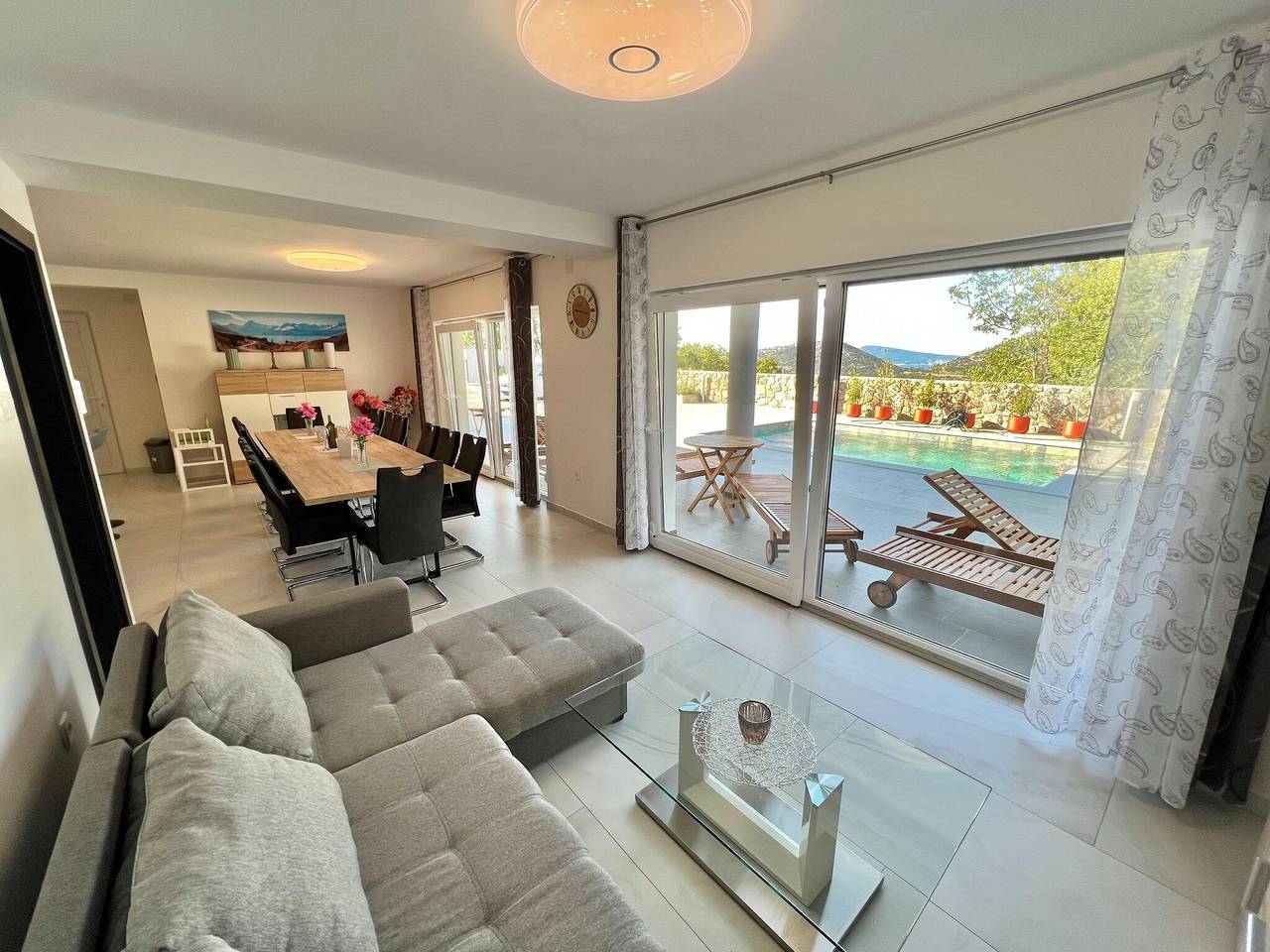 Gruppenferienvilla mit Pool in Bribir, Primorje-Gorski Kotar