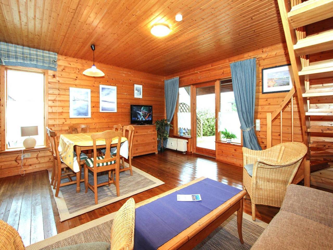 Hütte im Harz nahe Rappbodetalsperre in Hasselfelde, Harzvorland