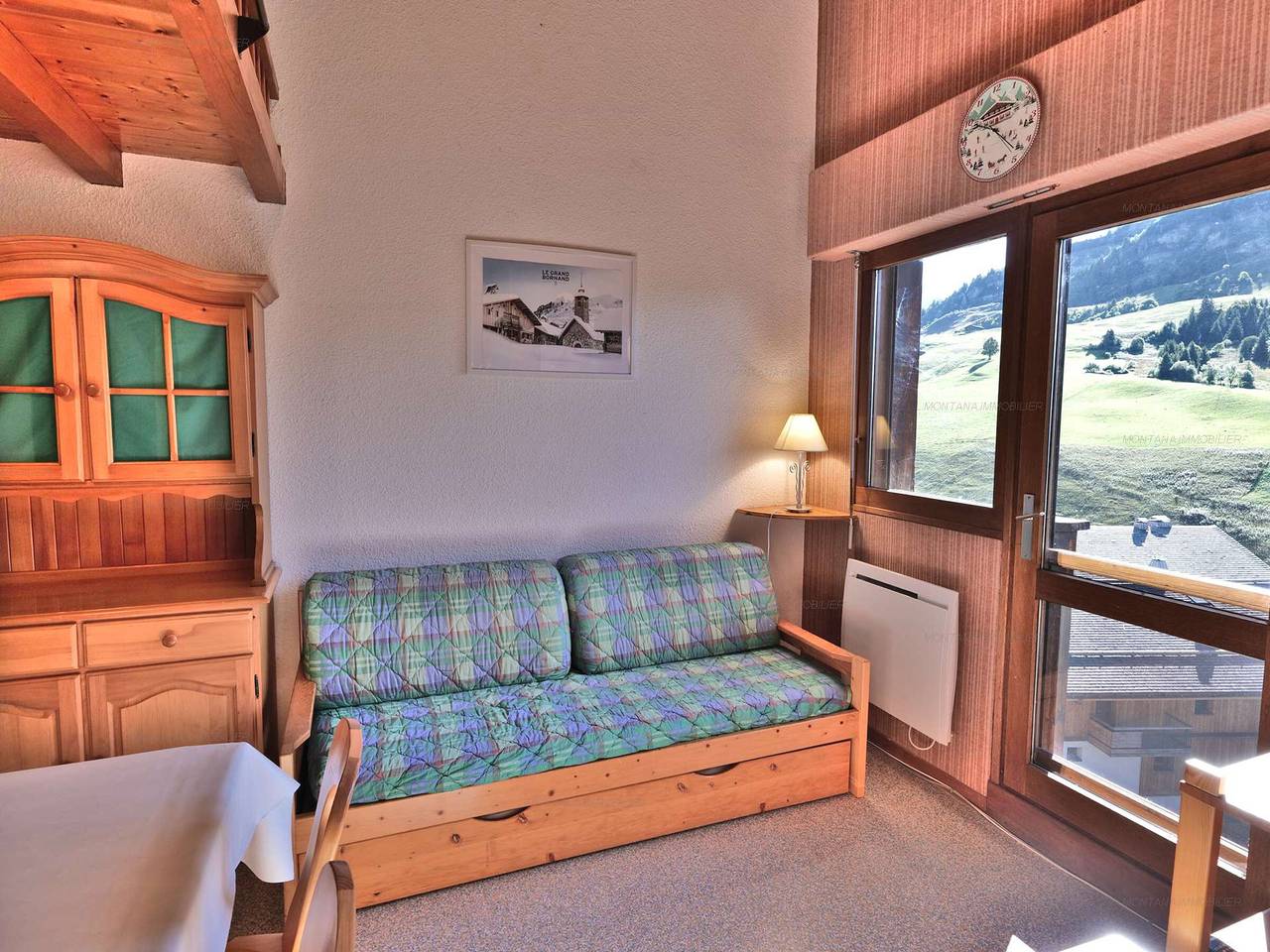 Ganzes Studio, Gemütliches Studio für 4 Personen mit Balkon in Chinaillon in Chinaillon, Le Grand-Bornand