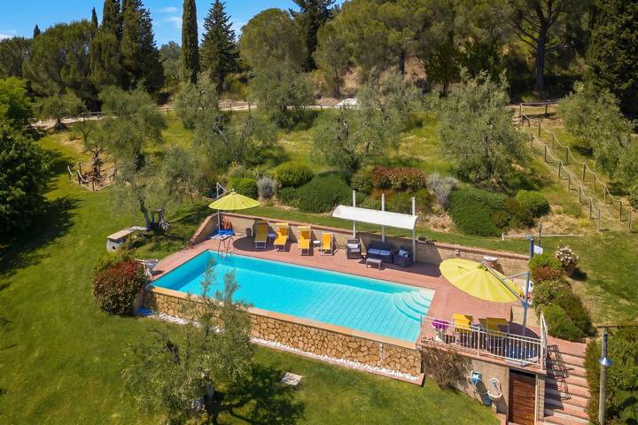 Ferienhaus für 10 Personen, mit Pool und Terrasse, mit Haustier in der Toskana - 4