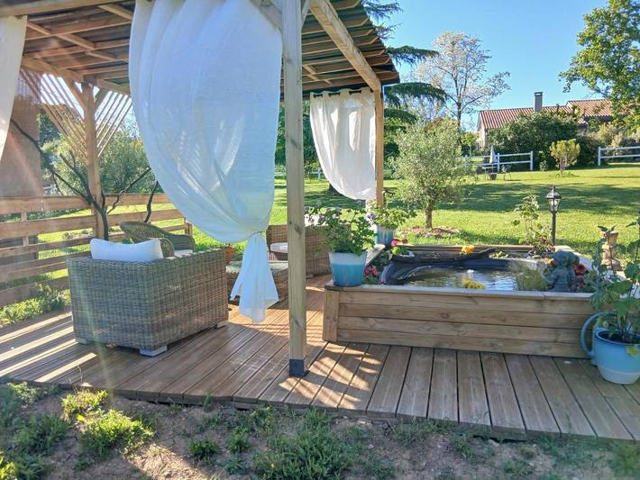 Gîte pour 2 personnes, avec jardin et vue à Rignac (Lot) - 3