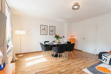 Ferienwohnung für 5 Personen, mit Balkon, mit Haustier in Dessau-Wörlitzer Gartenreich