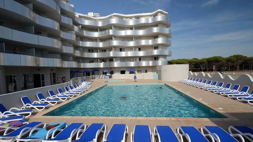 Ferienwohnung für 4 Personen, mit Pool, mit Haustier in Le Barcarès