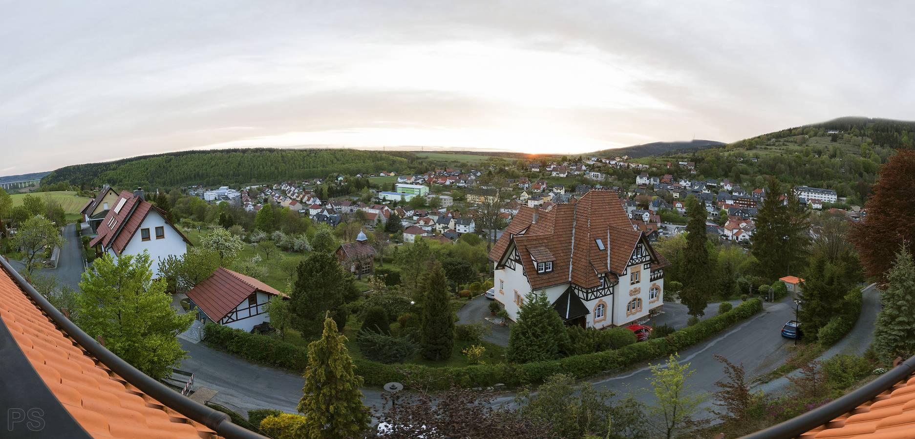 Ferienwohnung Panorama - Ferienwohnung Panorama***** mit Blick auf die Berge in Frankenblick, Thüringer Wald