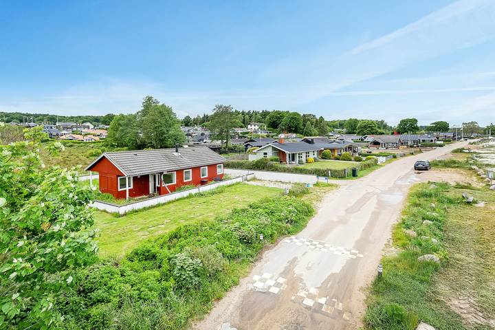 Ferienhaus für 7 Personen, mit Garten und Ausblick sowie Seeblick in Grønninghoved Strand