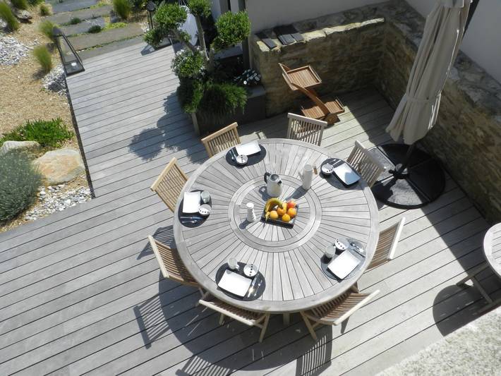 Location de vacances pour 6 personnes, avec terrasse et jardin dans Saint-Guénolé - 4