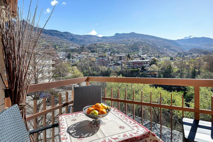 Appartement de vacances pour 2 personnes, avec Balcon dans Saint-Vincent
