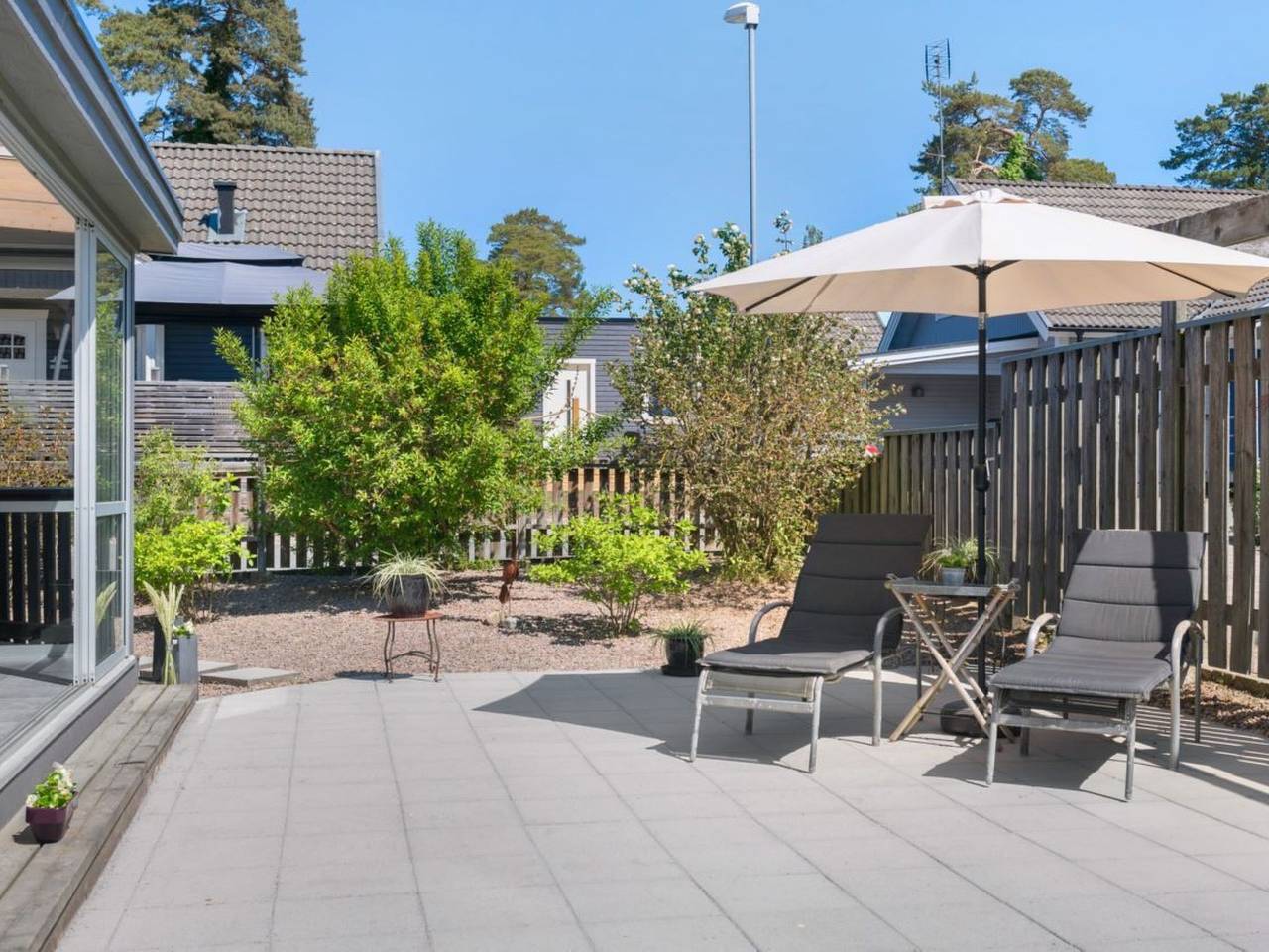 "Paradisvägen" direkt am Strand in Ahus, Schwedische Ostsee