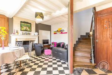 Gîte pour 6 personnes, avec jardin, animaux acceptés à Saint-Martin-des-Entrées