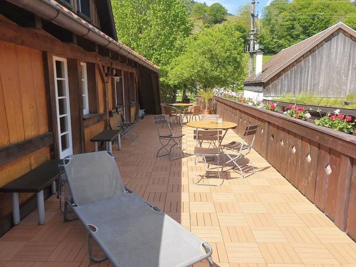 Hotel für 2 Personen, mit Balkon und Terrasse sowie Garten in Fröhnd - 2
