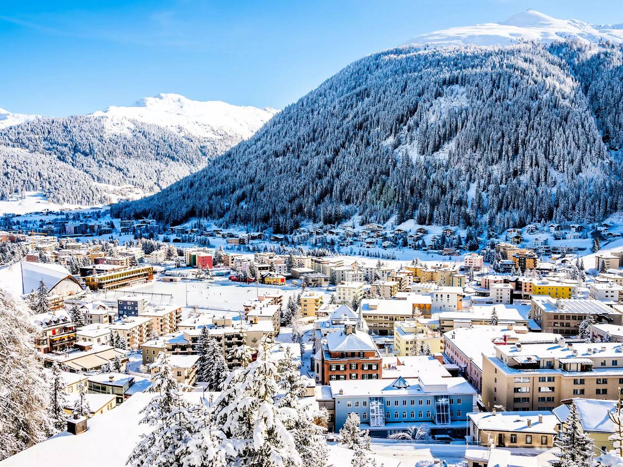 Ganze Wohnung, 2 Pièces 3 Personnes in Davos Platz 1, Davos
