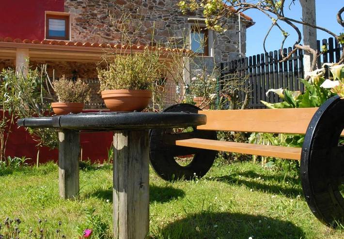 Casa rural para 6 personas, con jardín, Se admiten mascotas en Mazaricos - 4