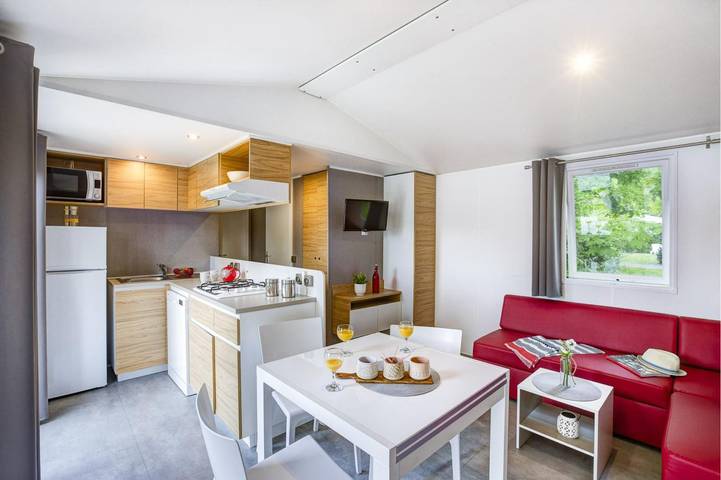 Camping pour 6 personnes, avec piscine ainsi que jardin et terrasse, animaux acceptés dans le Loir-et-Cher - 4