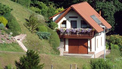 Ferienhaus für 2 Personen, mit Balkon am Rennsteig
