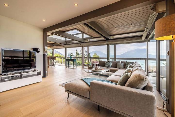 Maison de vacances pour 8 personnes, avec jardin à Veyrier-du-Lac