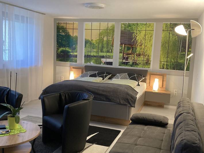 Ferienwohnung für 2 Personen, mit Garten in Lichtenstein