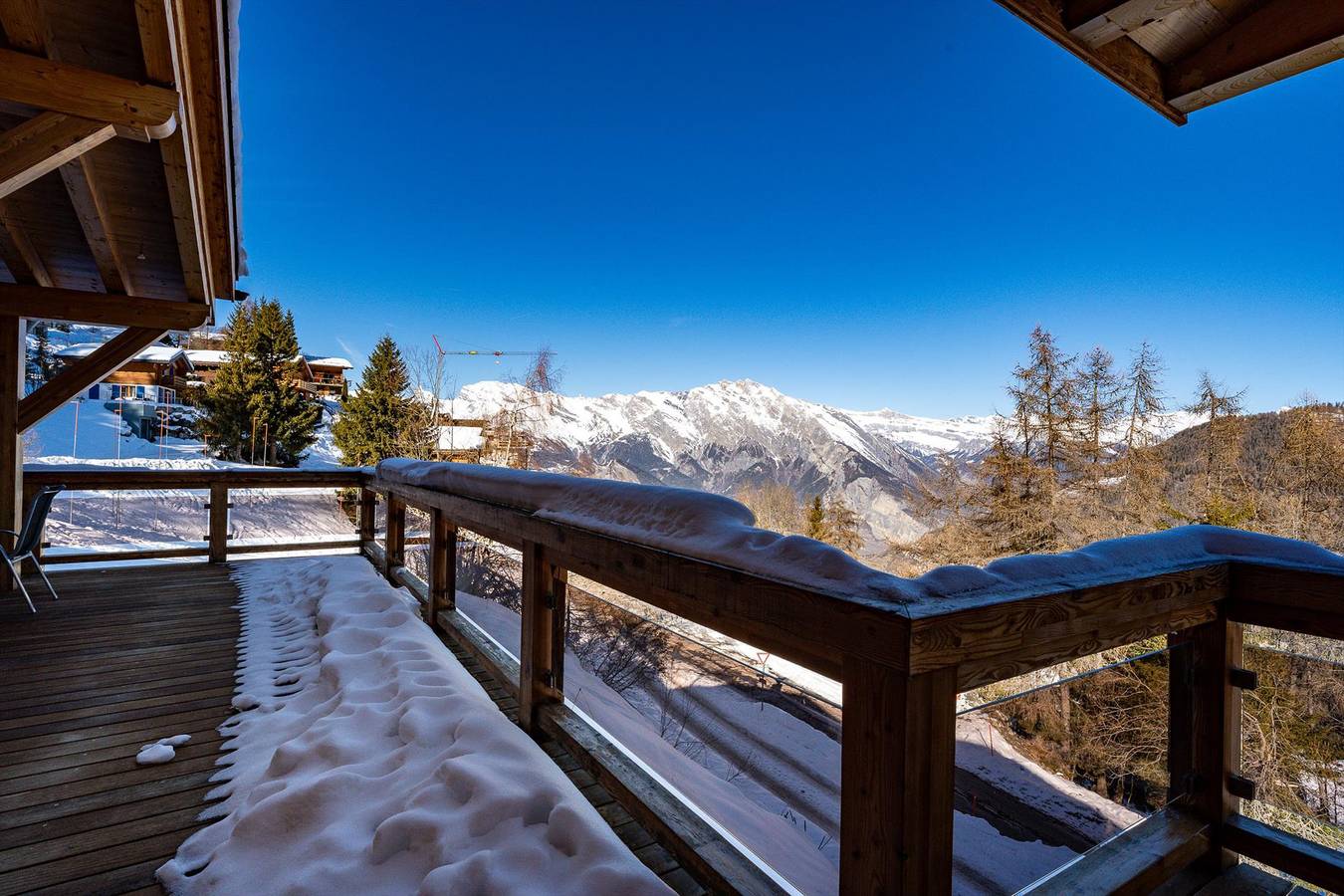 Chalet Flocon de Neige - jacuzzi - sauna in La Tzoumaz, Riddes