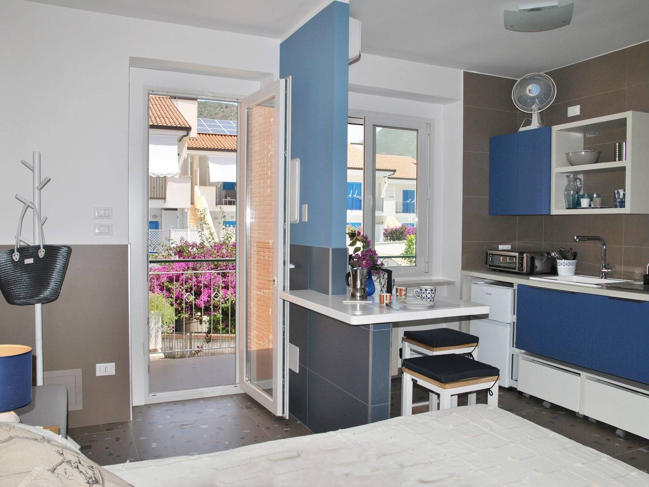 Bouganville in Sperlonga, Latina Province