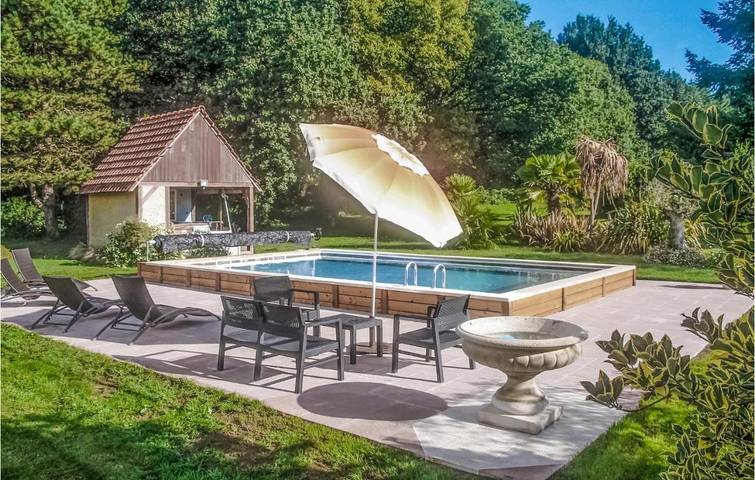 Maison de vacances pour 6 personnes, avec piscine et jardin