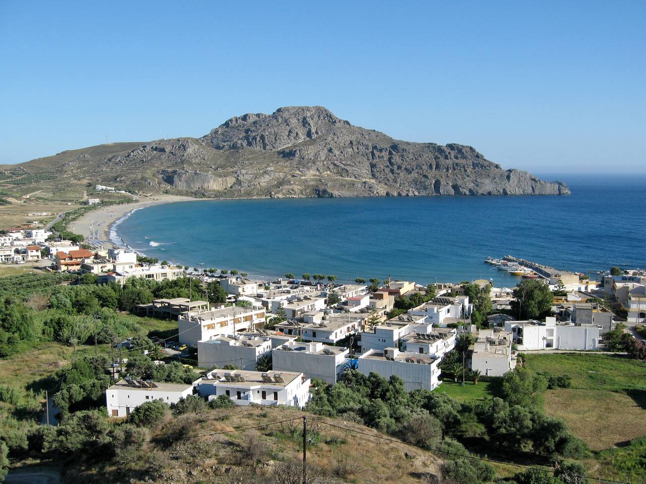 Gehele studio, Studio voor 3 personen met balkon in Plakias, Rethymno en omgeving