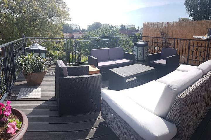 Ferienwohnung für 5 Personen, mit Balkon und Garten - 1