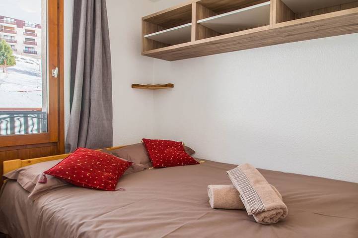 Gîte pour 5 personnes, avec Balcon et Piscine dans Station De Peisey Vallandry - 4
