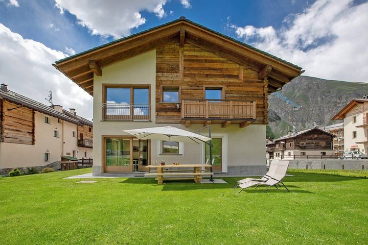 Hütte für 4 Personen, mit Garten in Livigno