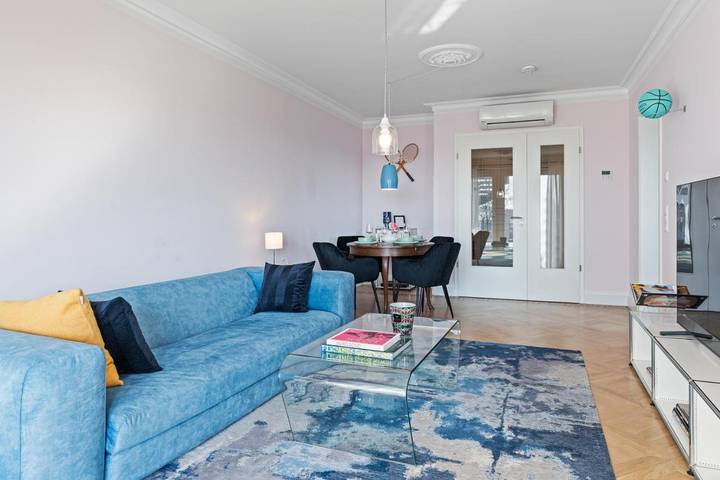 Apartament wakacyjny dla 4 osób, z widok i balkon oraz widok na jezioro w Hamburg