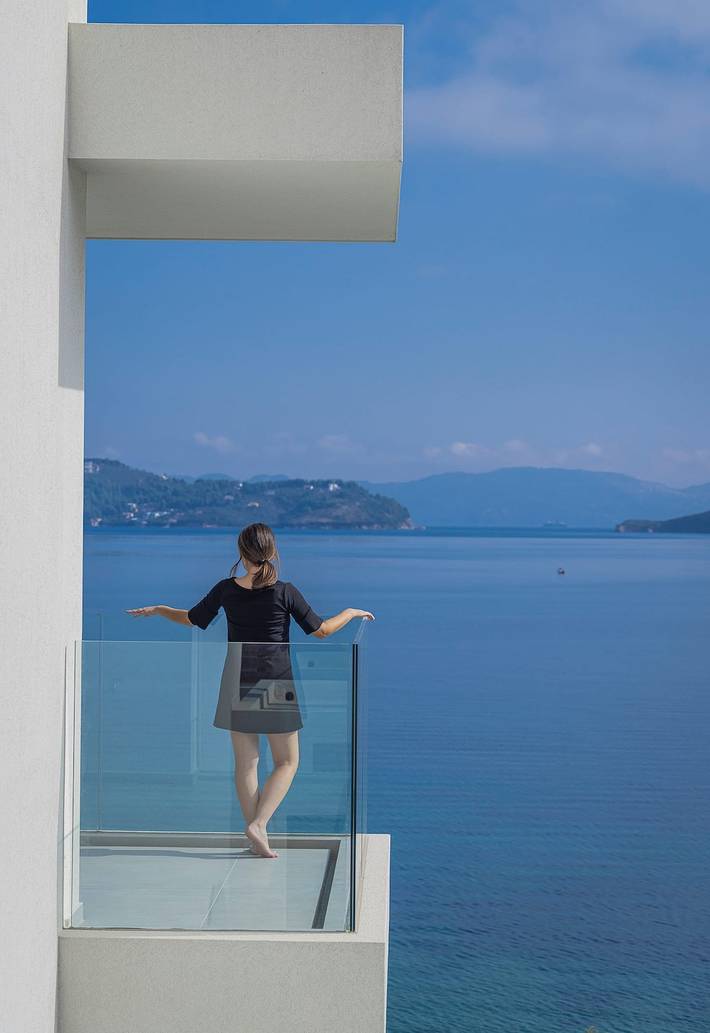 Villa für 14 Personen, mit Balkon und Meerblick sowie Garten auf Skiathos - 4