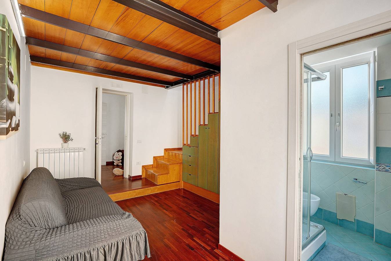 Divina Salerno - Habitación Amalfi con terraza compartida, Wi-Fi y aire acondicionado in Salerno, Costa tirrenica campania