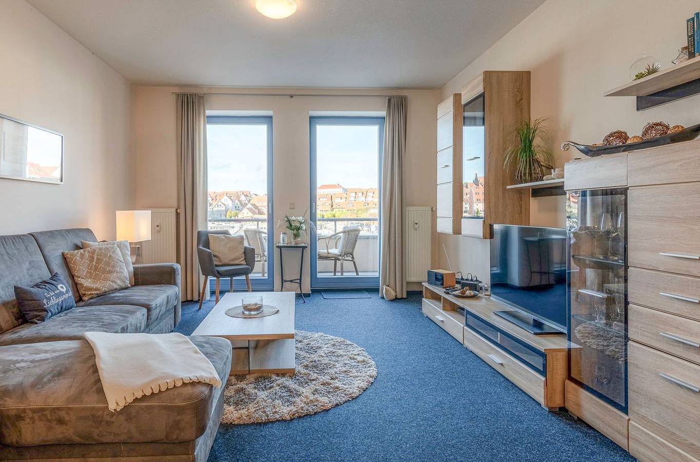 Appartement entier, Ferienapartment Hafenliebe am Yachthafen in Waren (Müritz) in Waren, Lac Müritz