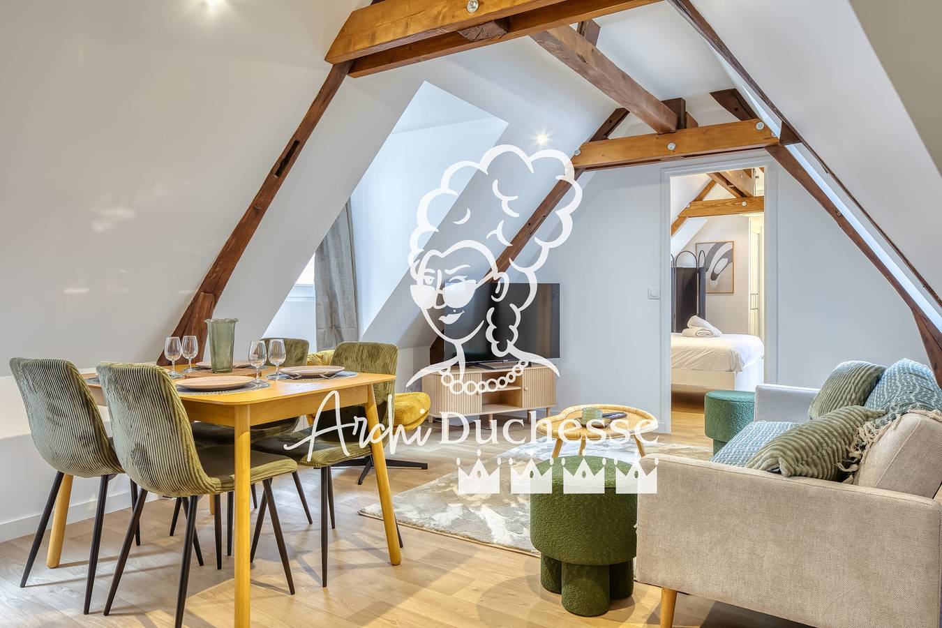 Geheel appartement, Vakantieappartement voor 2 personen in Rouen, Rouen en omgeving