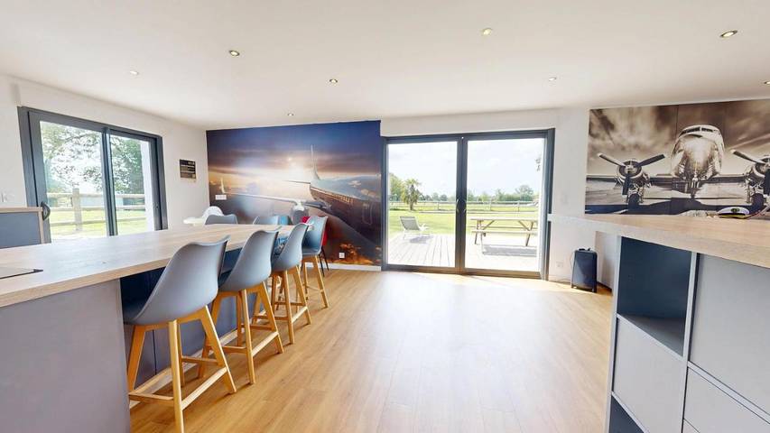 Location de vacances pour 25 personnes, avec jardin et jacuzzi dans La Haye-Pesnel - 4