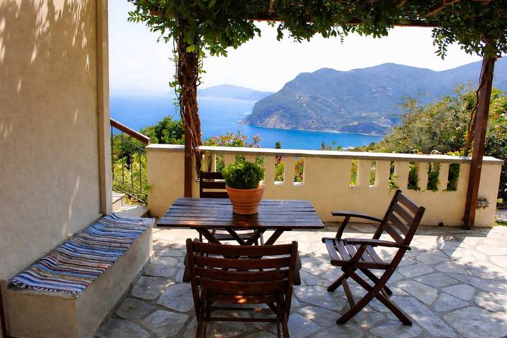 Ferienwohnung für 3 Personen, mit Garten auf Skopelos