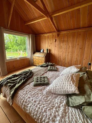 Tente pour 3 personnes, avec jardin ainsi que terrasse et vue, animaux acceptés dans le Calvados