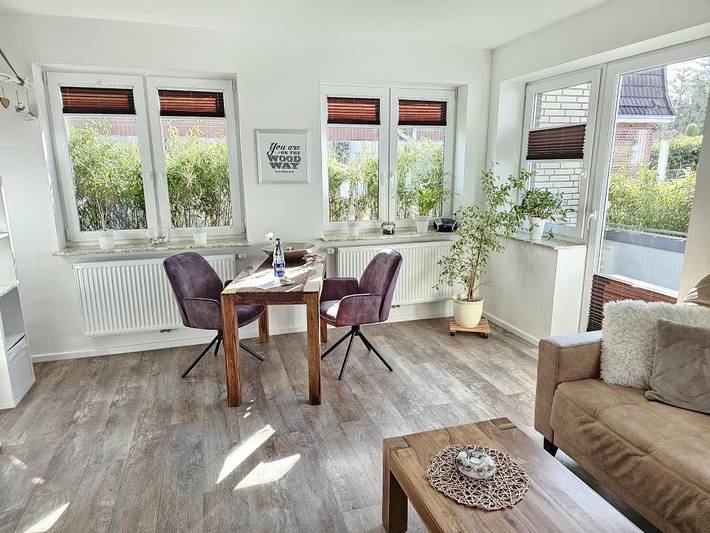 Ferienwohnung für 2 Personen, mit Balkon/Terrasse und Balkon, kinderfreundlich in Sahlenburg - 4