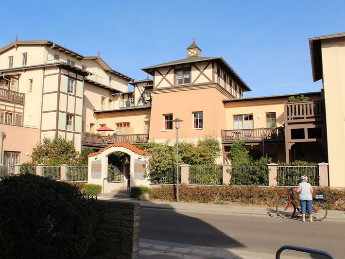 Ferienhaus für 2 Personen, mit Balkon und Sauna in Kühlungsborn