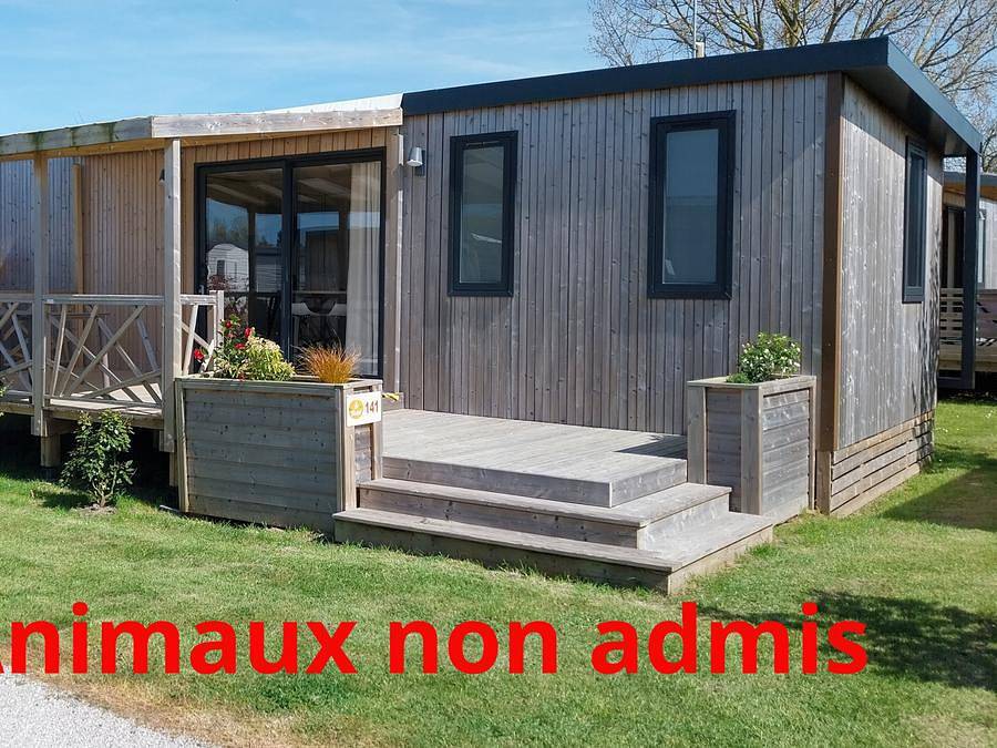 Camping La Prairie  - Mobilheim 6 personen - Komfort Plus - Tv - Lv in Le Crotoy, Abbeville und Umgebung