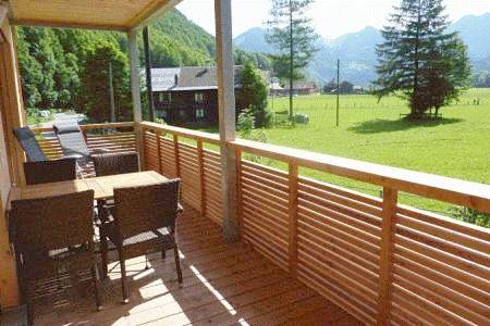 Ferienwohnung für 4 Personen, mit Balkon und Terrasse sowie Garten und Ausblick in Schnepfau - 3